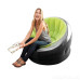 Надувне велюр-крісло Intex 66582 (green)